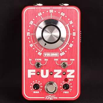 Amazon.co.jp: King Tone/miniFUZZ V2 Red Fuzz : Musical
